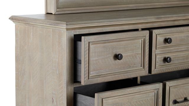 Sonoma Light Tone Dresser & Mirror