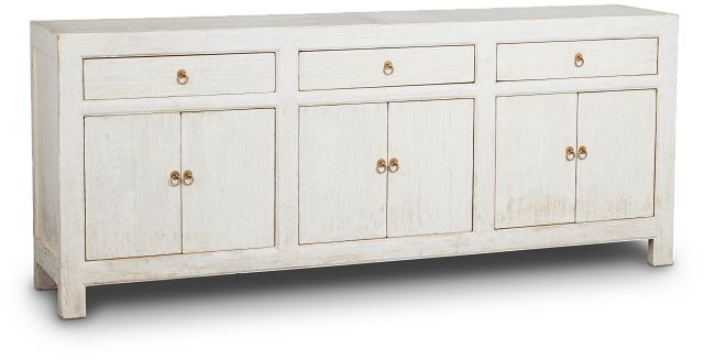 Ever White 6 Door Cabinet