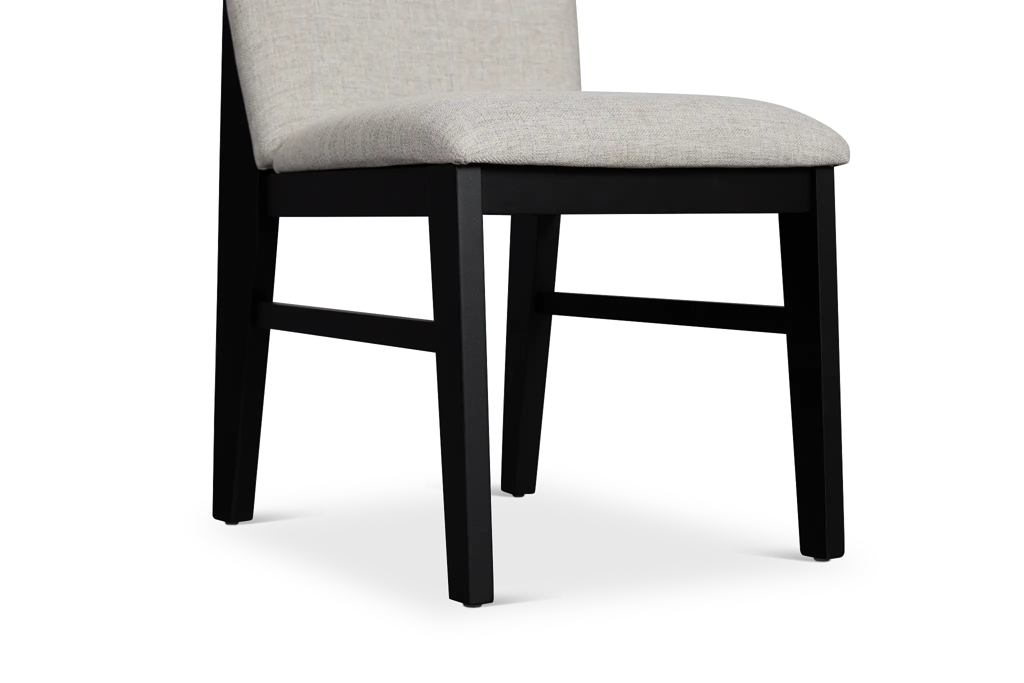 Riverdale Black Upholstered Side Chair Riverdale Black Upholstered Side Chair