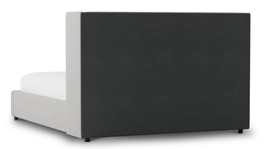 Captiva Maguire Gray 48" Upholstered Shelter Bed Captiva Maguire Gray 48" Upholstered Shelter Bed