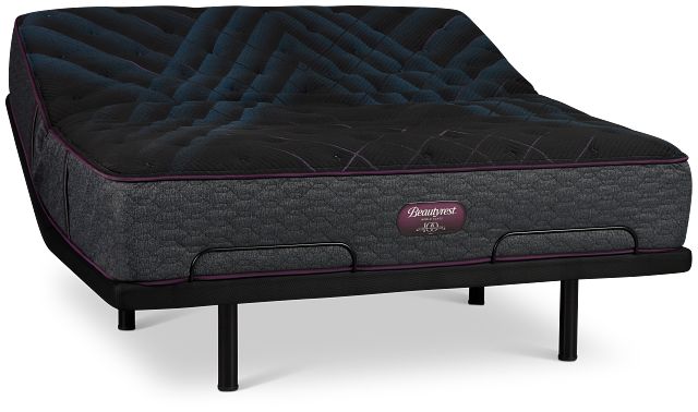 Beautyrest World Class Level 3 Extra Firm Elite Adjustable Mattress Set