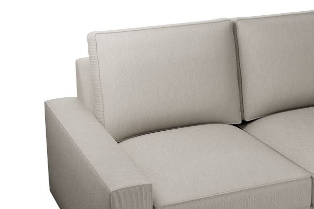Edgewater Revenue Beige Small Two-arm Sectional