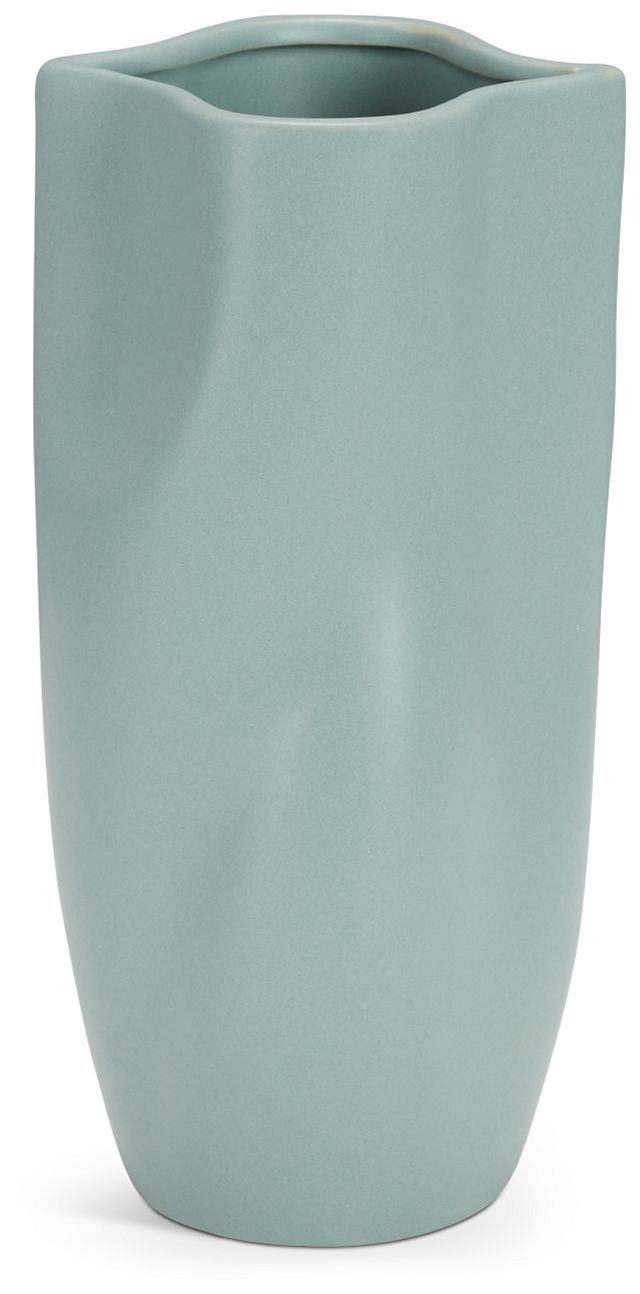 Augusta Green Small Vase