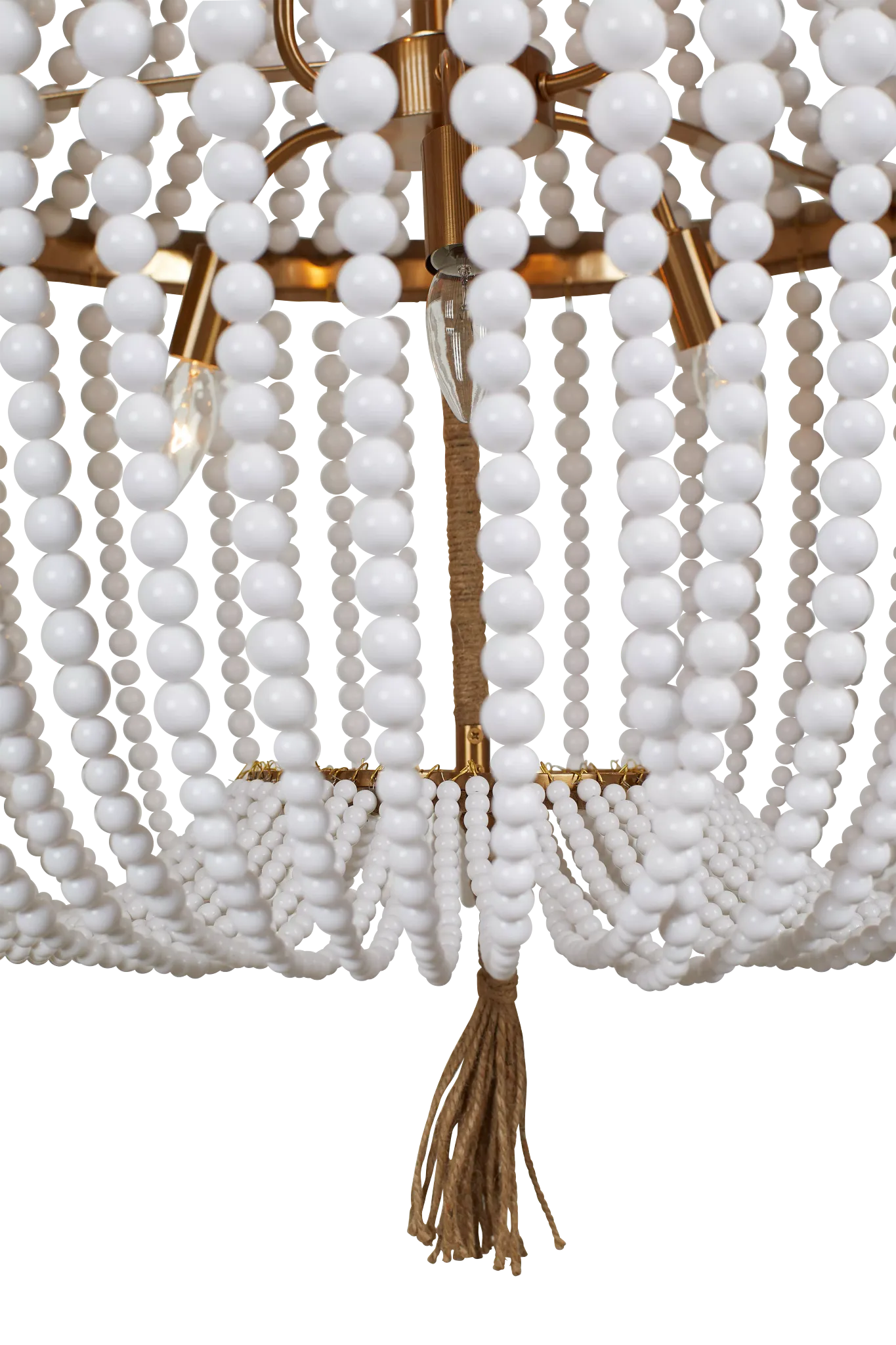 Larsen White Small Chandelier
