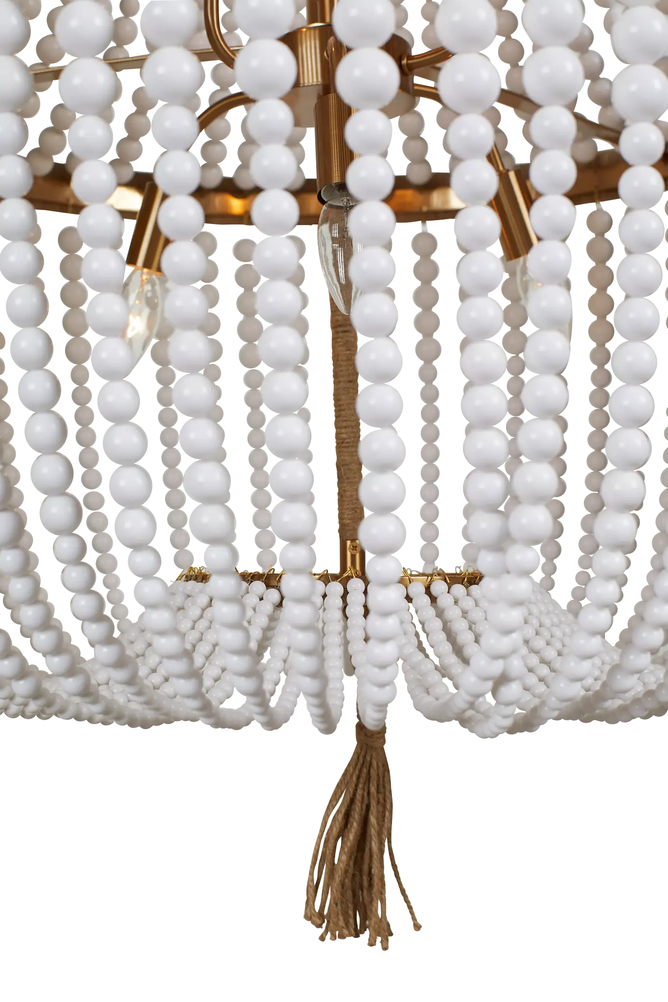 Larsen White Small Chandelier Larsen White Small Chandelier