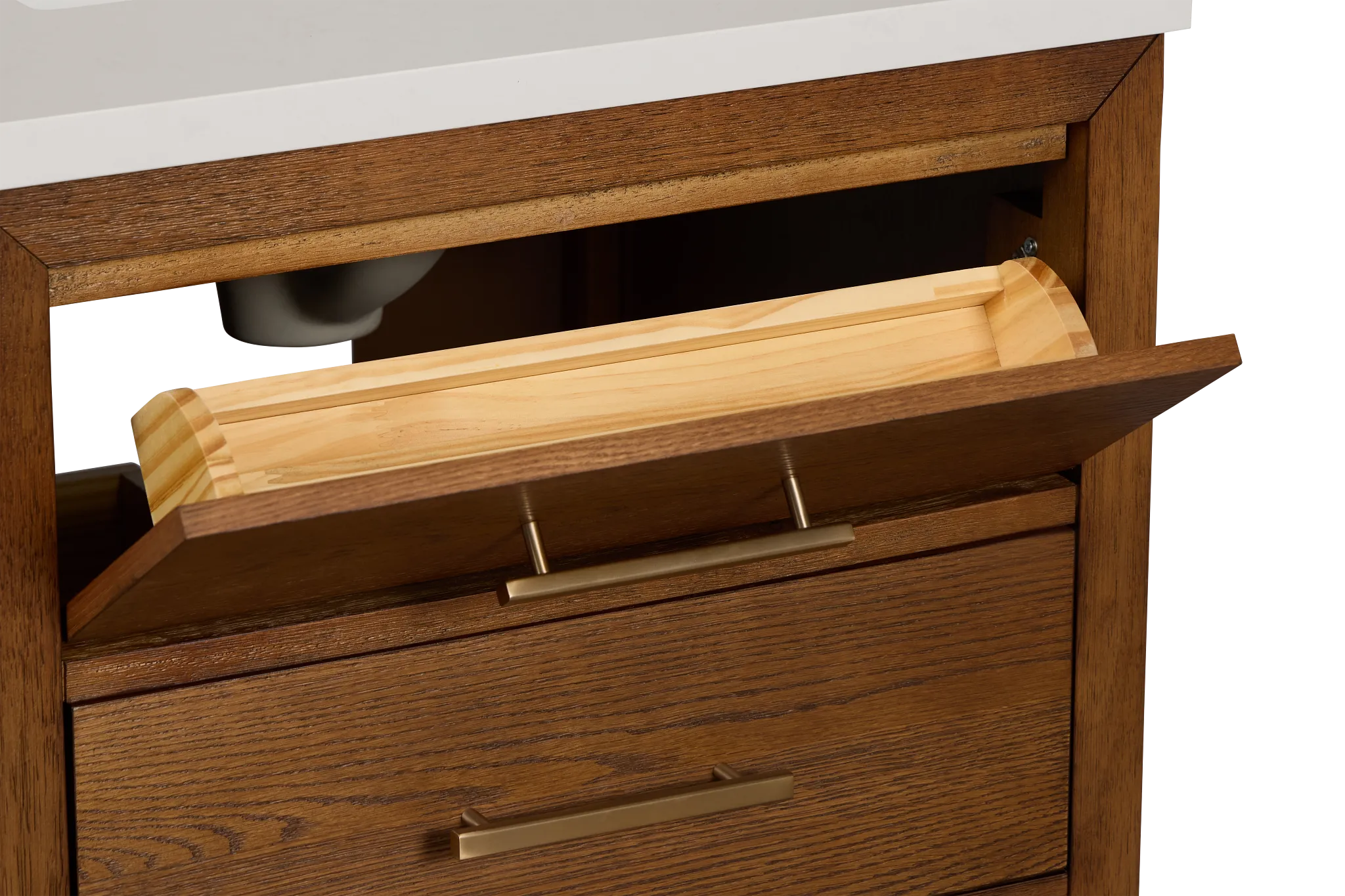 Alden Mid Tone 24" Single Bathroom Vanity
