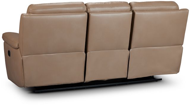 Phoenix Dark Beige Micro Reclining Sofa