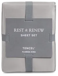 Rest & Renew Tencel Gray 300 Thread Sheet Set