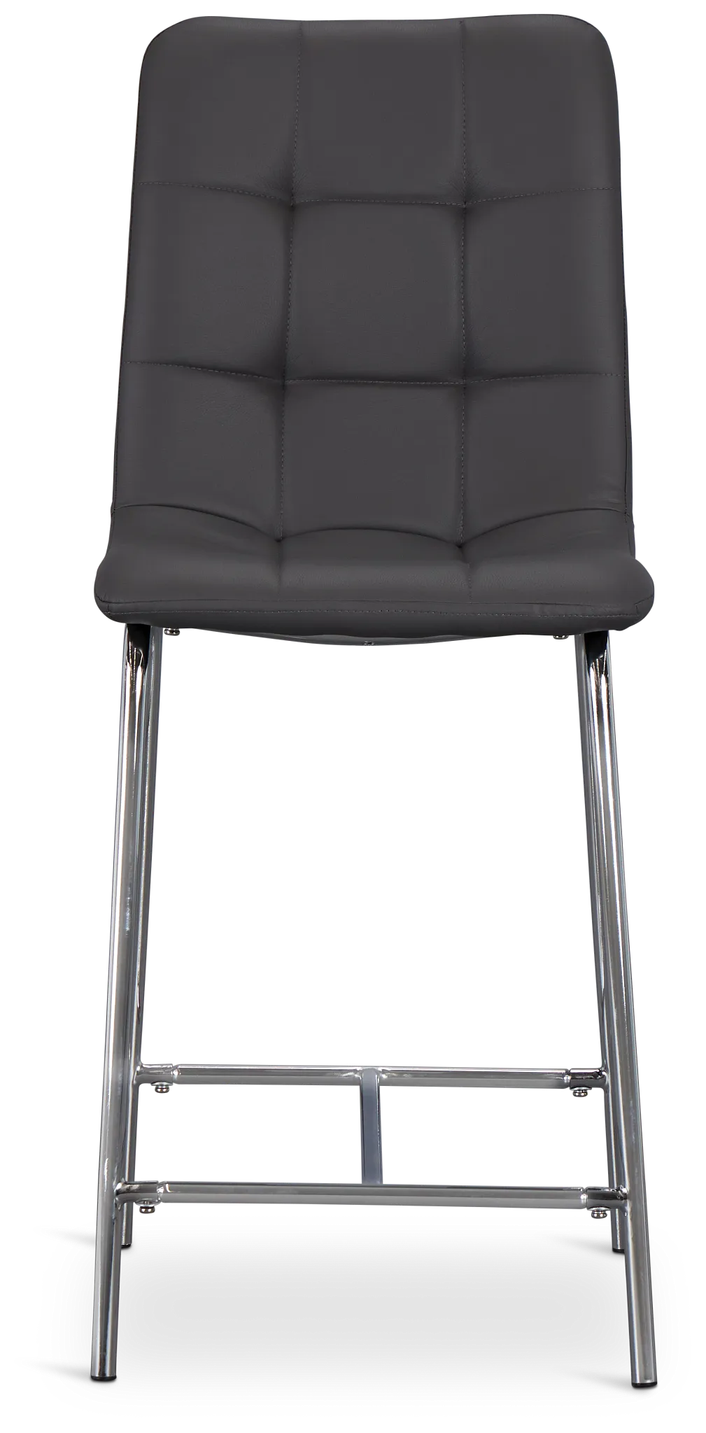 Vienna Dark Gray 24" Upholstered Barstool