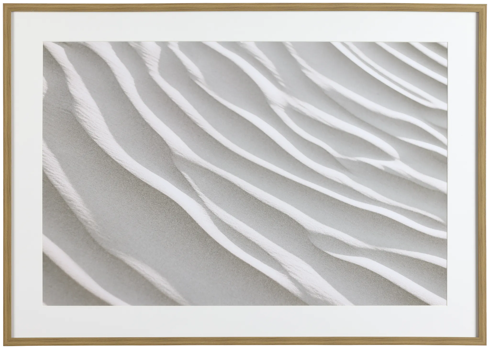 Ebony Beige Framed Wall Art