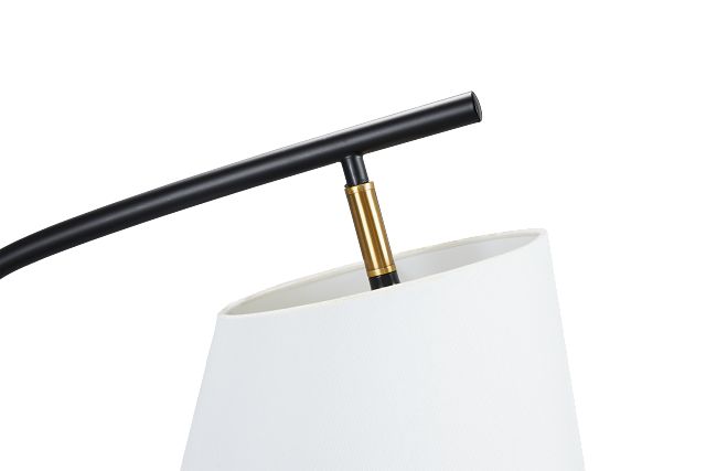 Sunna Black Floor Lamp