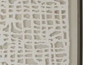 Cameron White Framed Wall Art