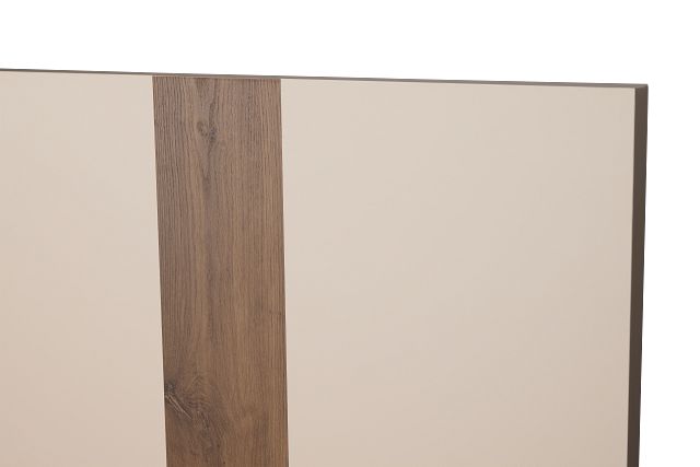 Brasilia Light Beige Platform Bed