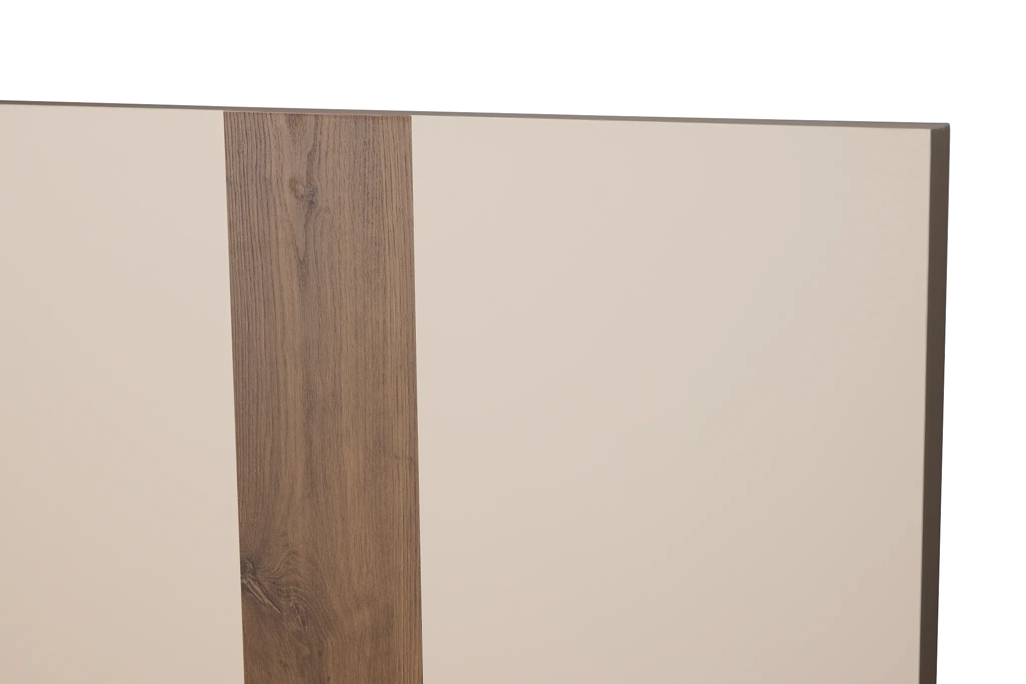 Brasilia Light Beige Platform Bed