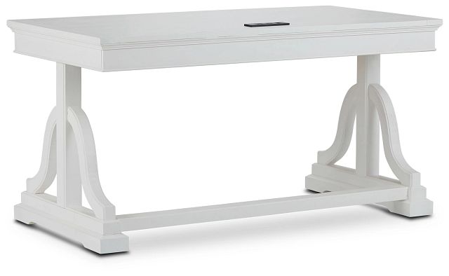Heron Cove White Writing Desk