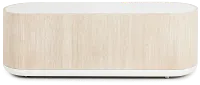 Costa Light Tone Oval Coffee Table