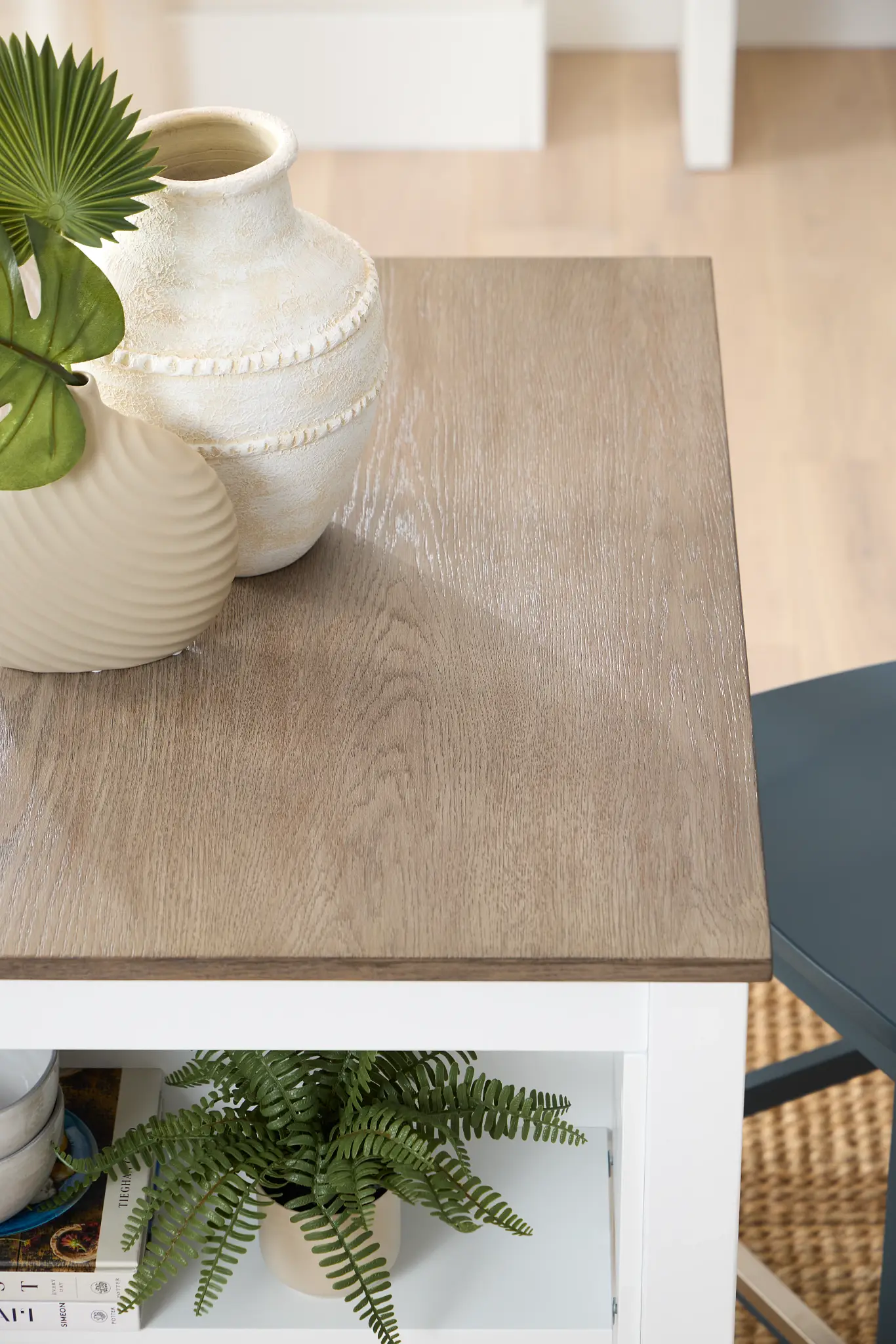 Edgartown Two-tone Storage High Dining Table Edgartown Two-tone Storage High Dining Table