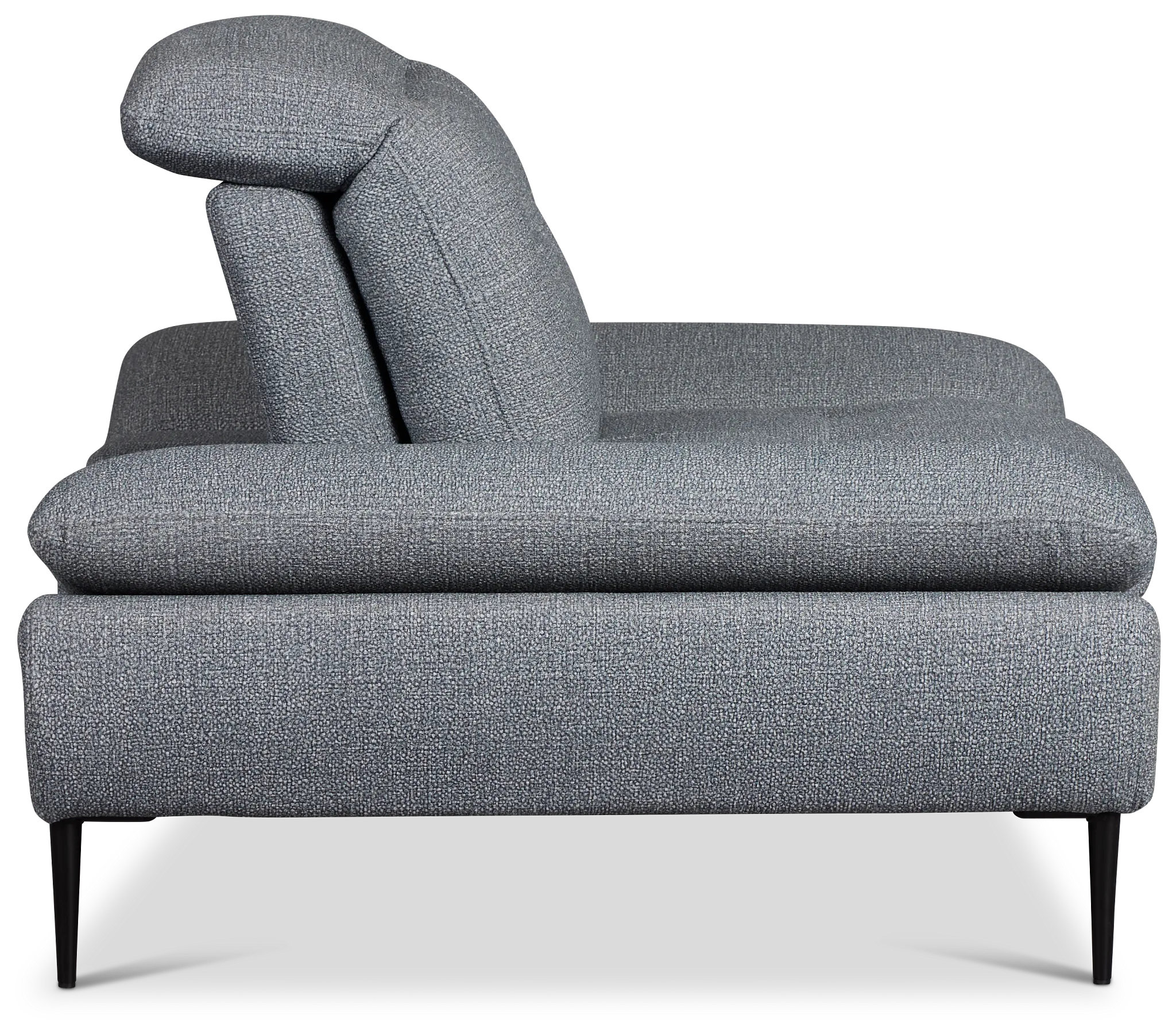 Micah Dark Gray Fabric Chair