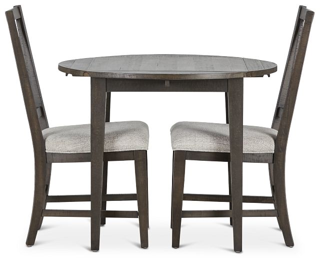 Heron Cove Dark Tone 38" Table & 2 Chairs