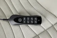 Nova Light Gray Lthr/vinyl Power Reclining Sofa W/ Massage