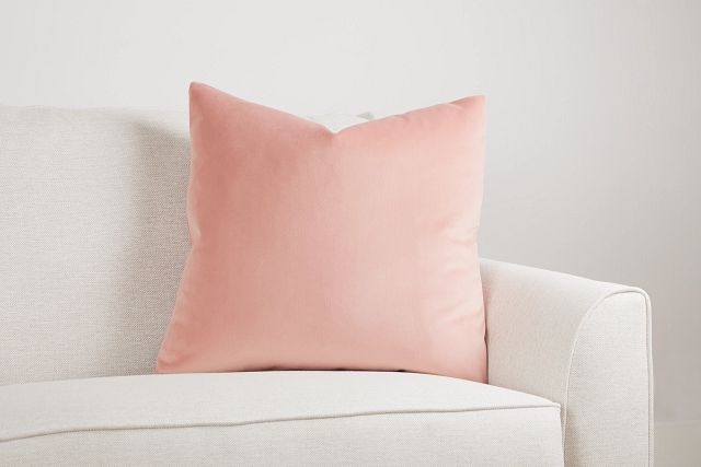 Reign Light Pink 22" Accent Pillow