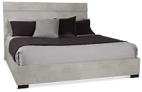 Pomona Gray Panel Bed