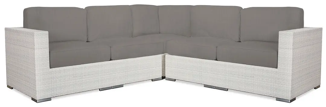 Biscayne Gray Small Two-arm Sectional Biscayne Gray Small Two-arm Sectional