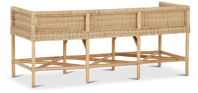 Banzai Light Tone Woven Bench