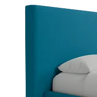 Grayton Joya Teal 54" Upholstered Platform Bed