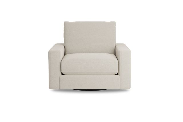Edgewater Elite Ivory Swivel Chair