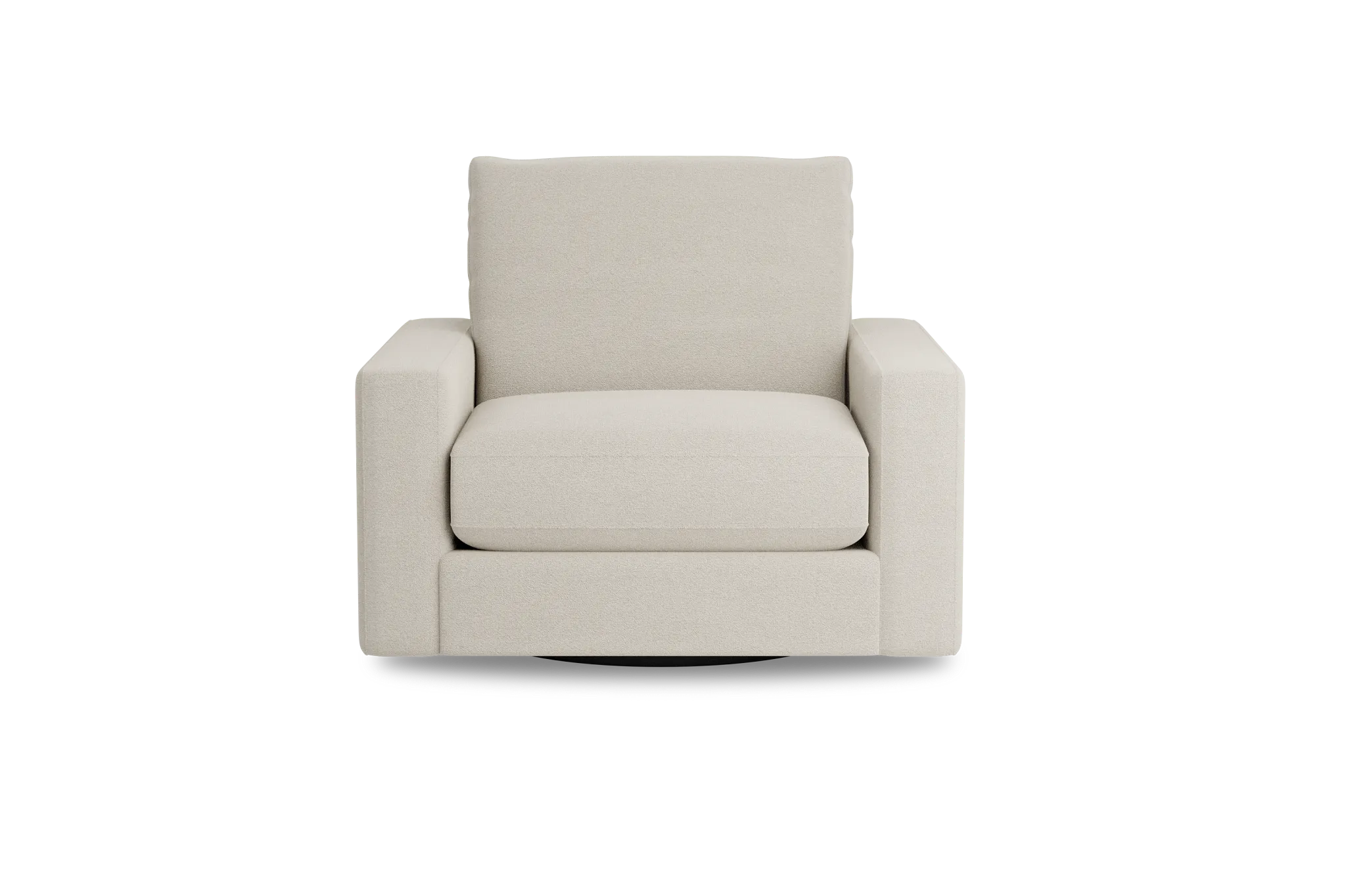Edgewater Elite Ivory Swivel Chair