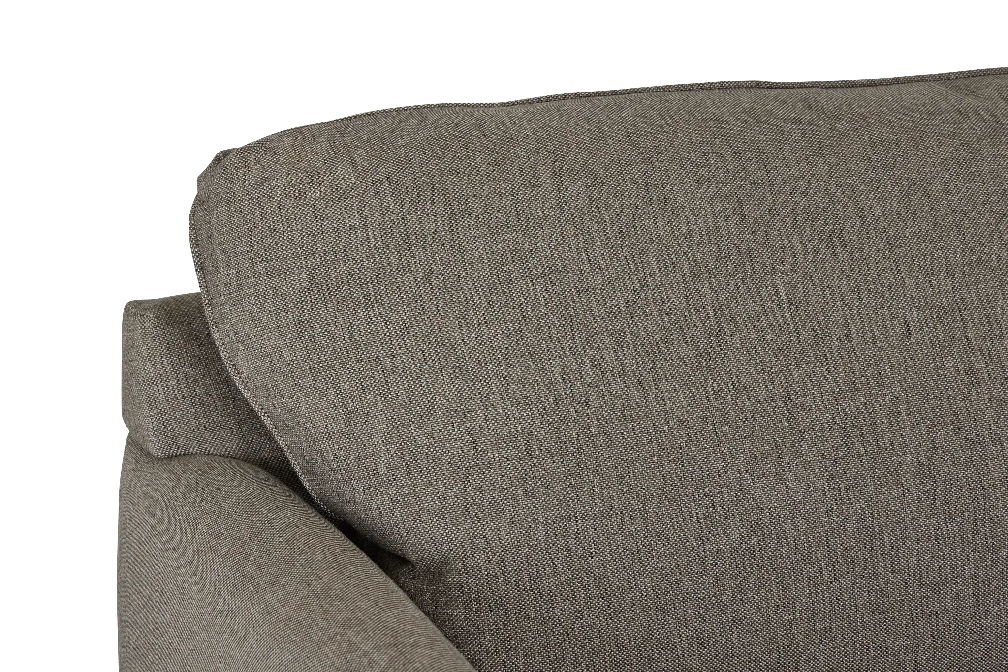 Asheville Brown Fabric Small Two-arm Sectional Asheville Brown Fabric Small Two-arm Sectional