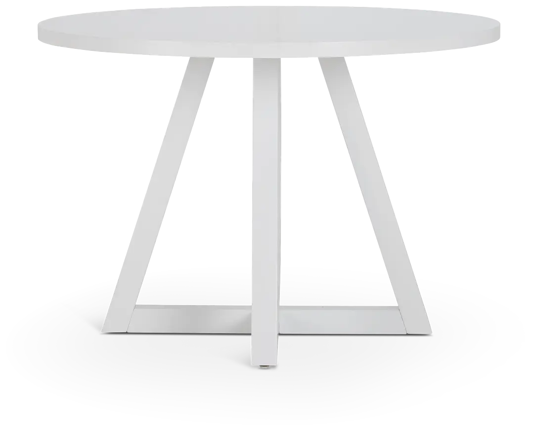 Edgartown White Round Table Edgartown White Round Table