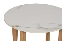 Paros Light Tone Round End Table