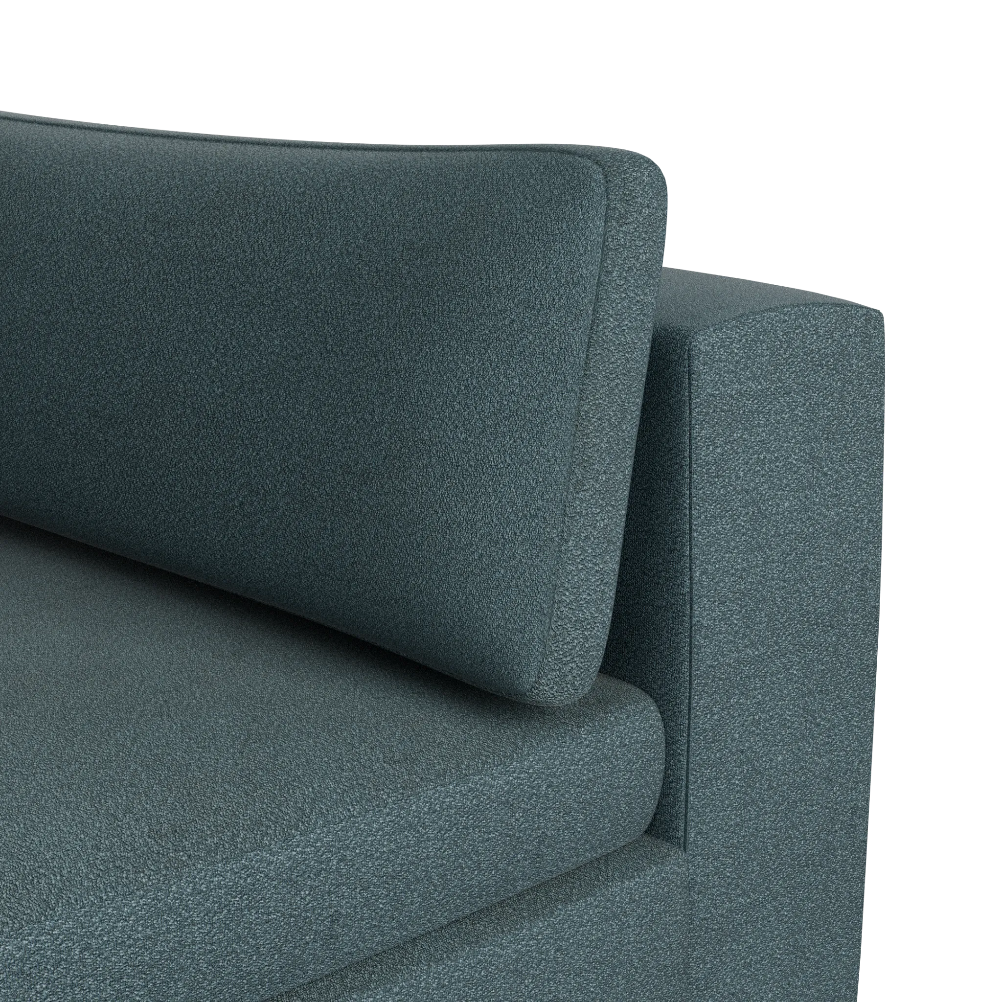 Destin Sutton Blue Fabric 8-piece Pit Sectional