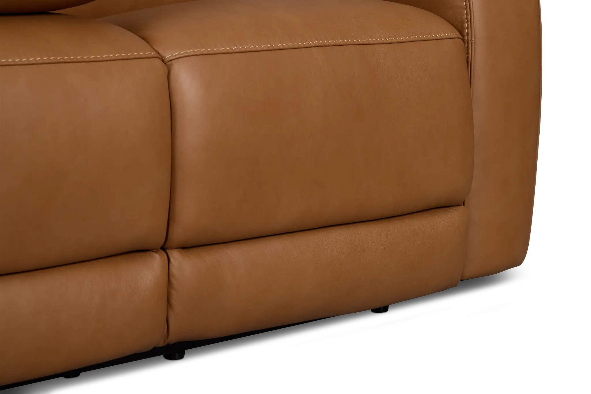 Belmont Medium Brown Lthr/vinyl Power Reclining Sofa Belmont Medium Brown Lthr/vinyl Power Reclining Sofa