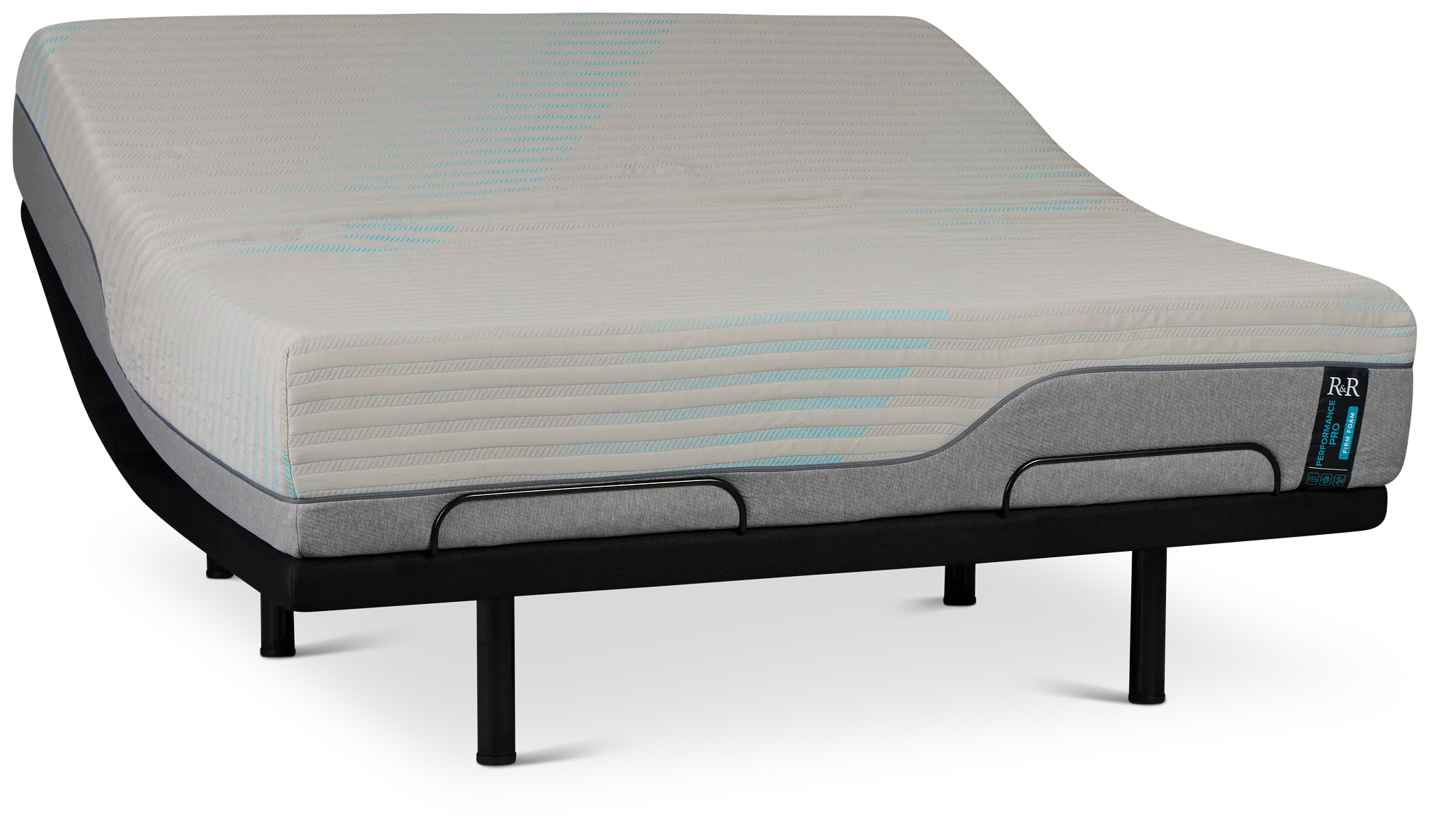 Rest & Renew Performance Pro Firm Deluxe Adjustable Mattress Set