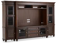 Savannah Dark Tone Entertainment Wall