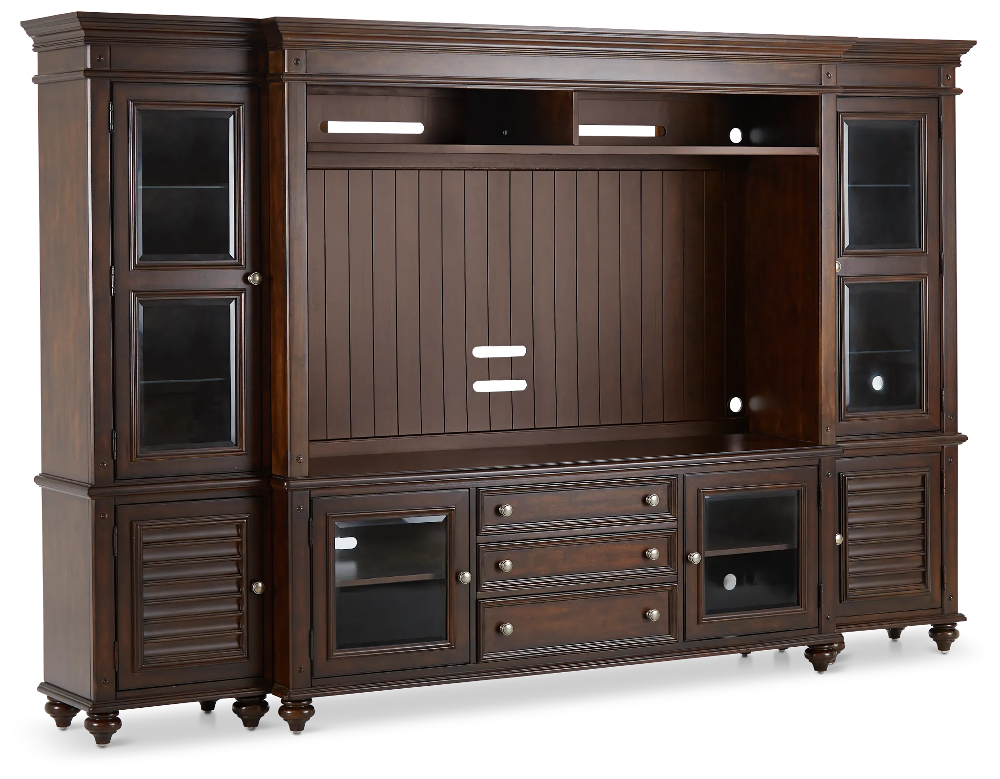 Savannah Dark Tone Entertainment Wall