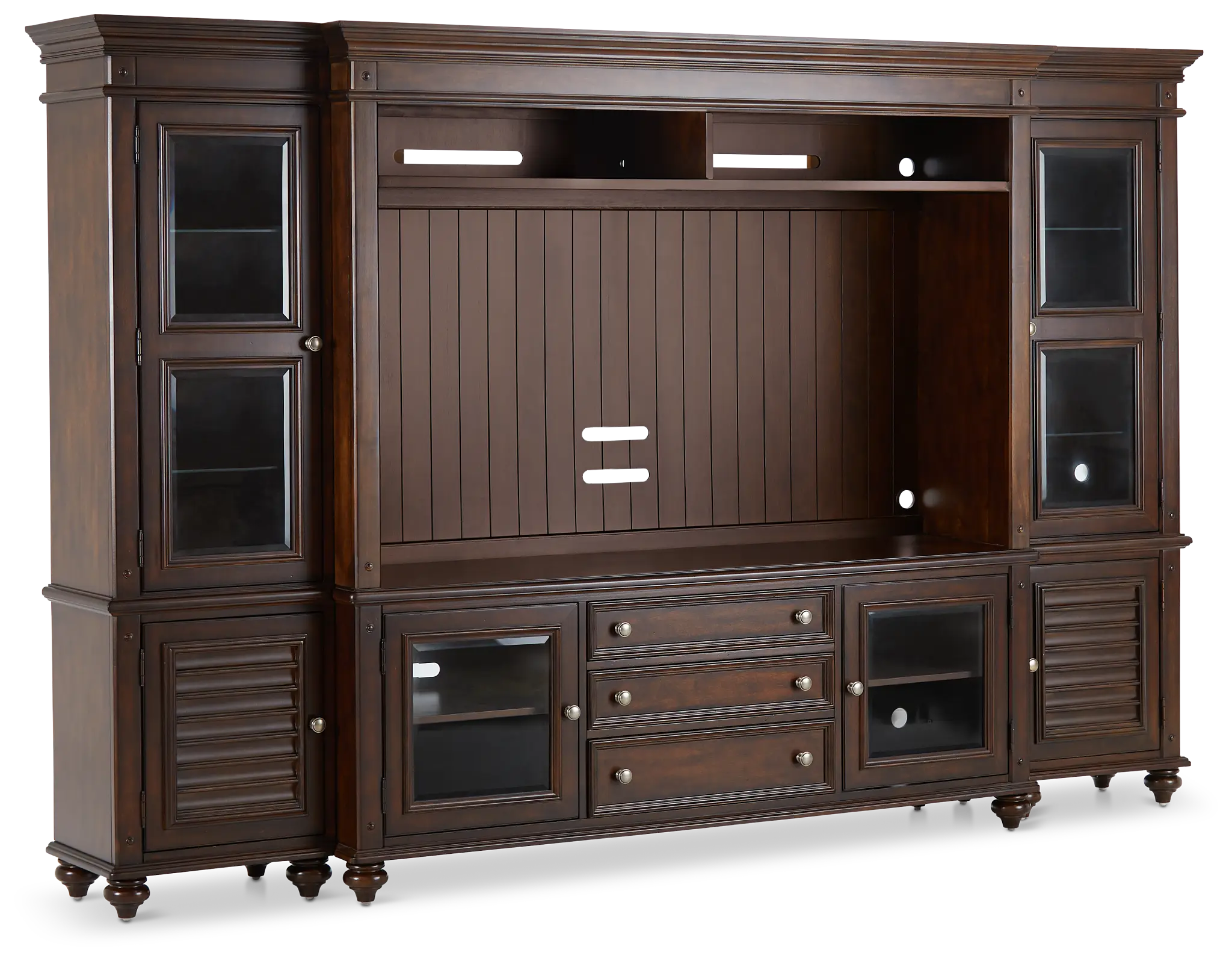 Savannah Dark Tone Entertainment Wall Savannah Dark Tone Entertainment Wall