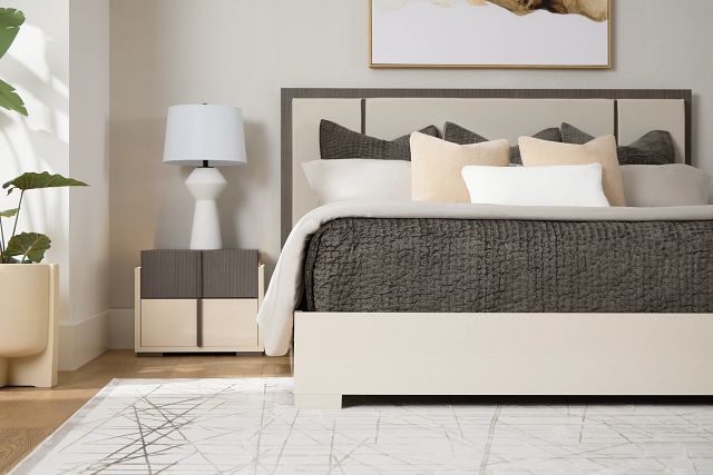 Sienna Two-tone Platform Bed