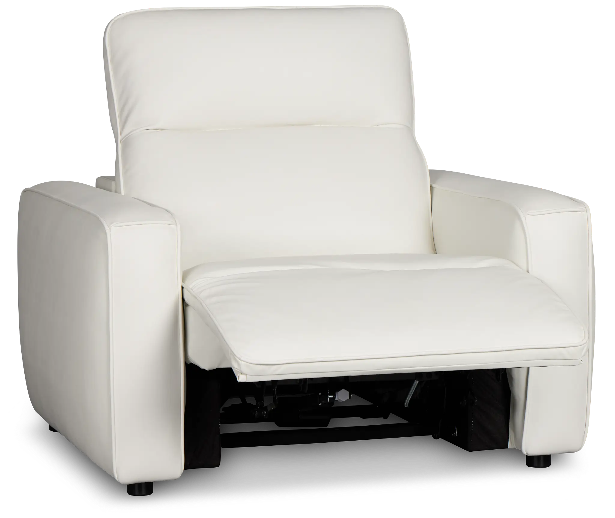 Tidal White Lthr/vinyl Power Recliner Tidal White Lthr/vinyl Power Recliner