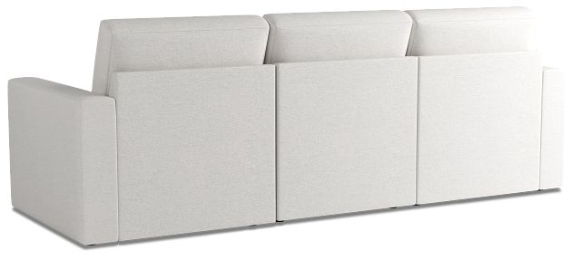 Citymod White Fabric 3-piece Modular Sofa