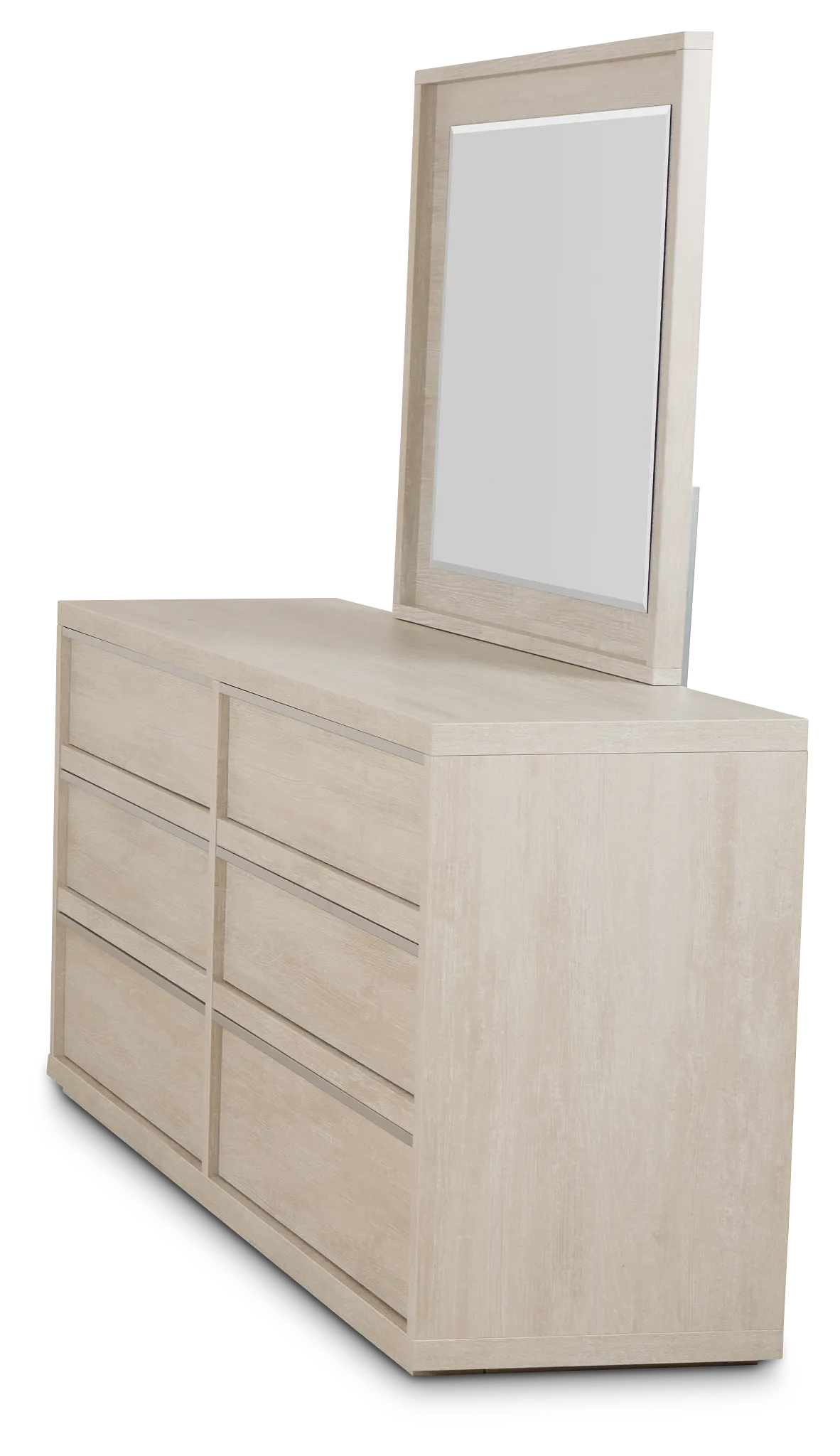 Capraia Light Tone Dresser & Mirror