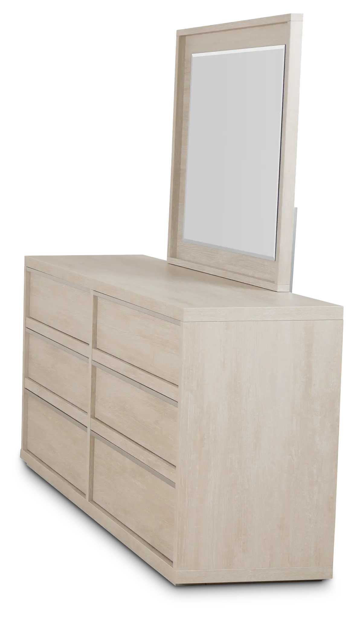 Capraia Light Tone Dresser & Mirror Capraia Light Tone Dresser & Mirror