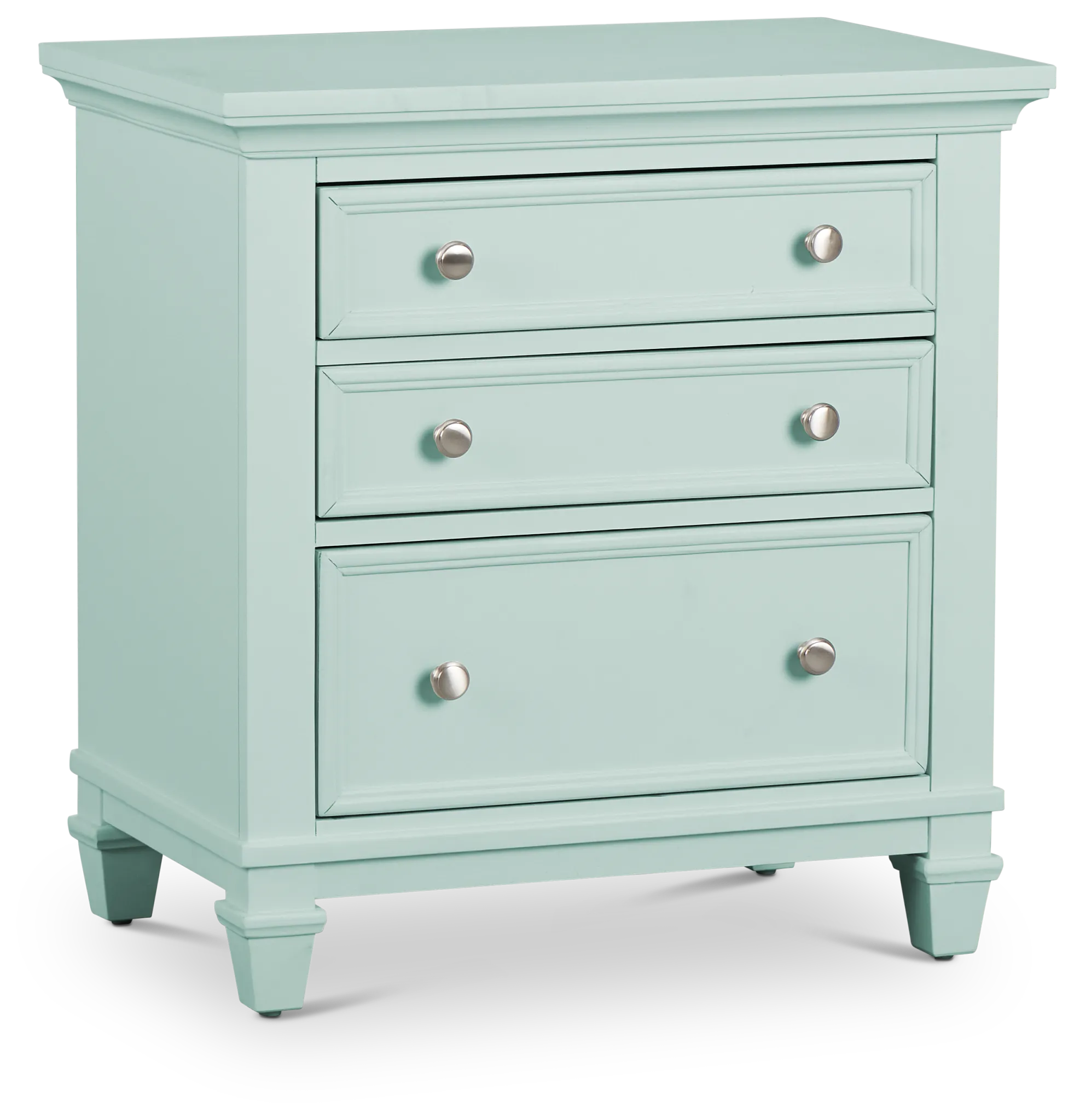 Cape Cod Teal Nightstand
