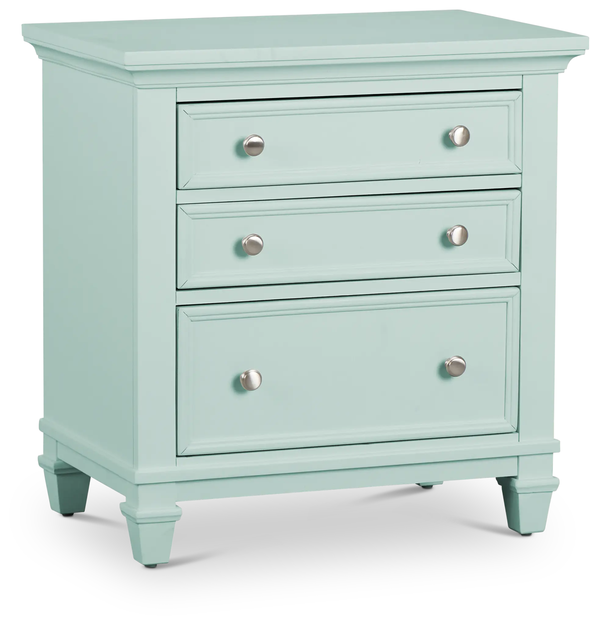 Cape Cod Teal Nightstand Cape Cod Teal Nightstand