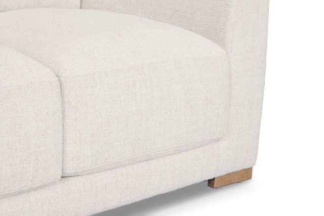 Maeve Light Beige Fabric Loveseat