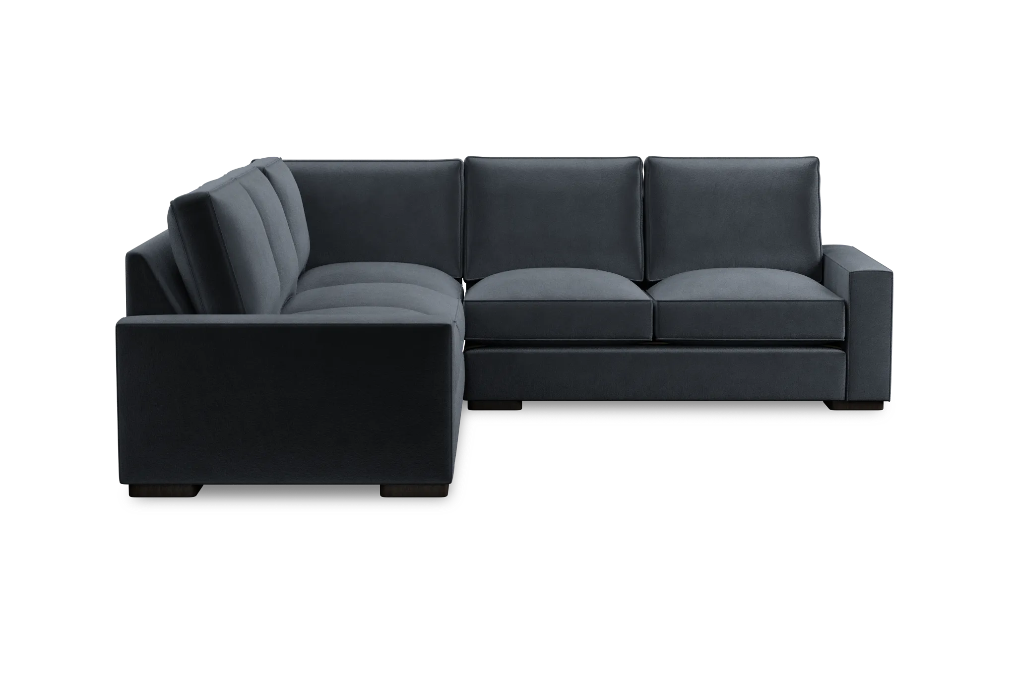 Edgewater Joya Gray Small Two-arm Sectional