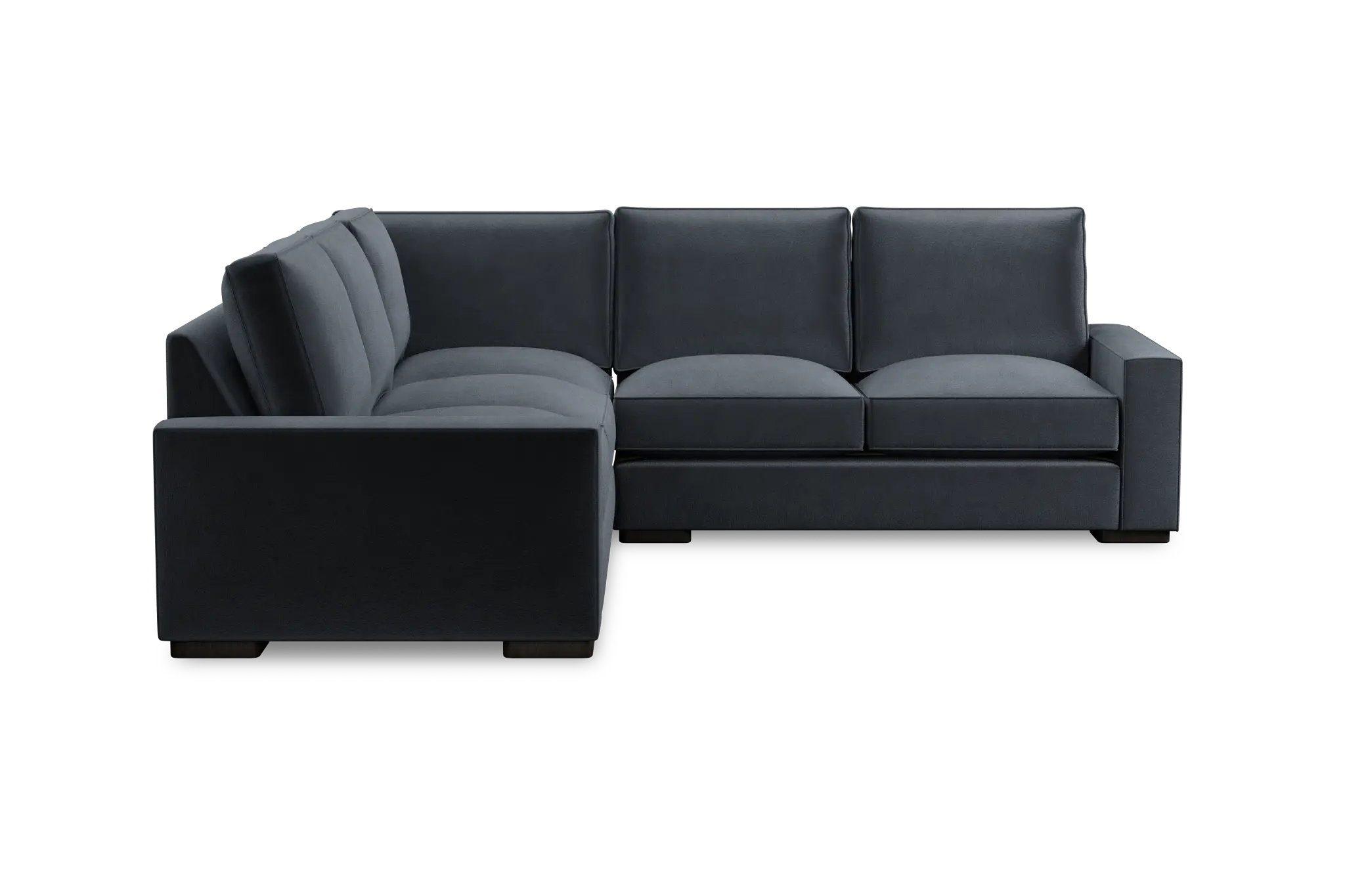 Edgewater Joya Gray Small Two-arm Sectional Edgewater Joya Gray Small Two-arm Sectional